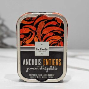 Anchois entiers Perle des dieux au piment d'Espelette